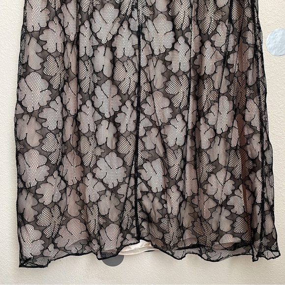 Carmen Marc Volvo A-Line Clover Lace Sleeveless Midi Dress - Picture 5 of 10